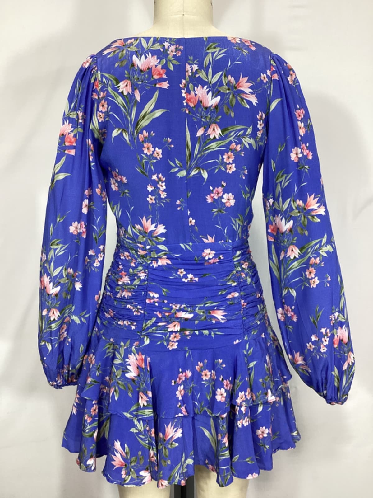 Norelle Mini Dress In Heartwood Blue - Image 3