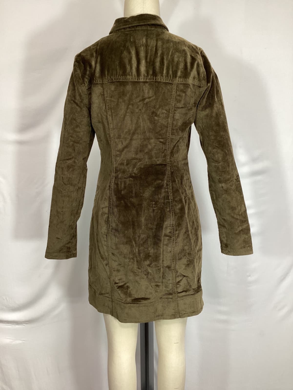 Pilcro Long-Sleeve Corduroy Slim Mini Dress - Image 2