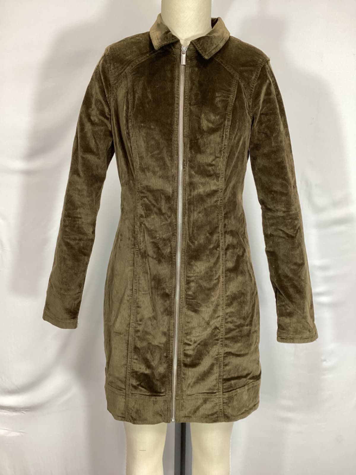 Pilcro Long-Sleeve Corduroy Slim Mini Dress - Image 3