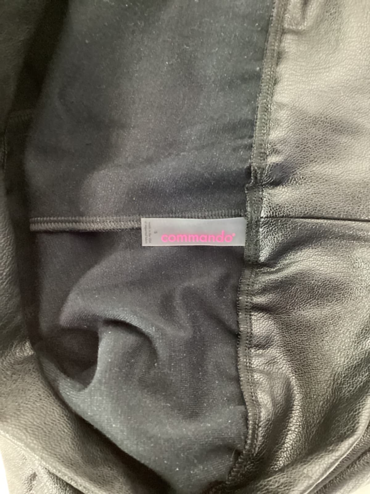Faux Leather Tailored Shorts - Image 4