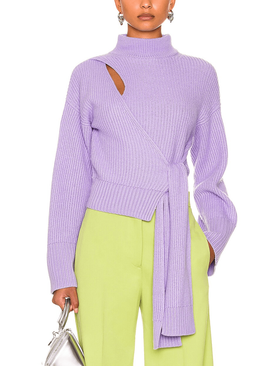 Amaris Wrap Sweater - Image 1