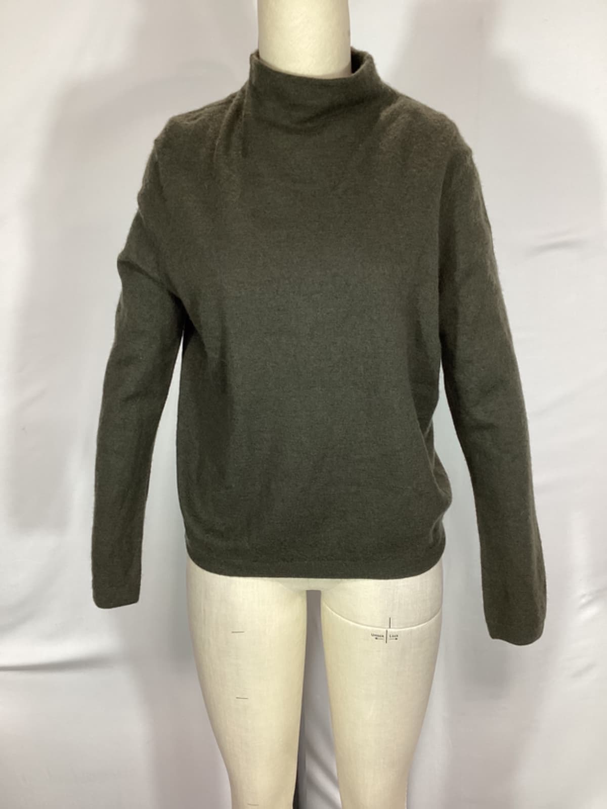 Mock Neck Boiled Sweater - Image 3
