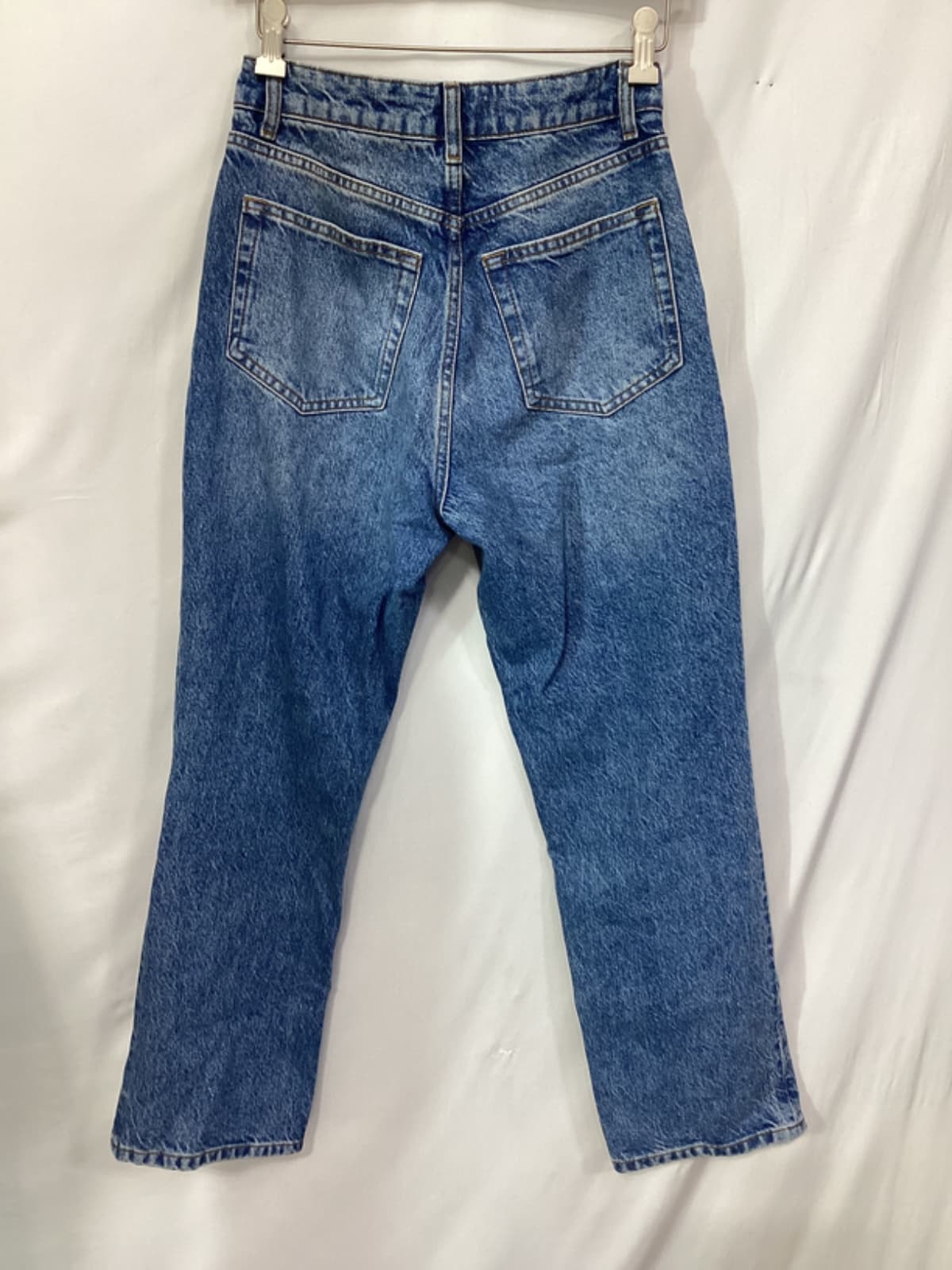 Cynthia High Rise Straight Cropped Jeans - Image 3