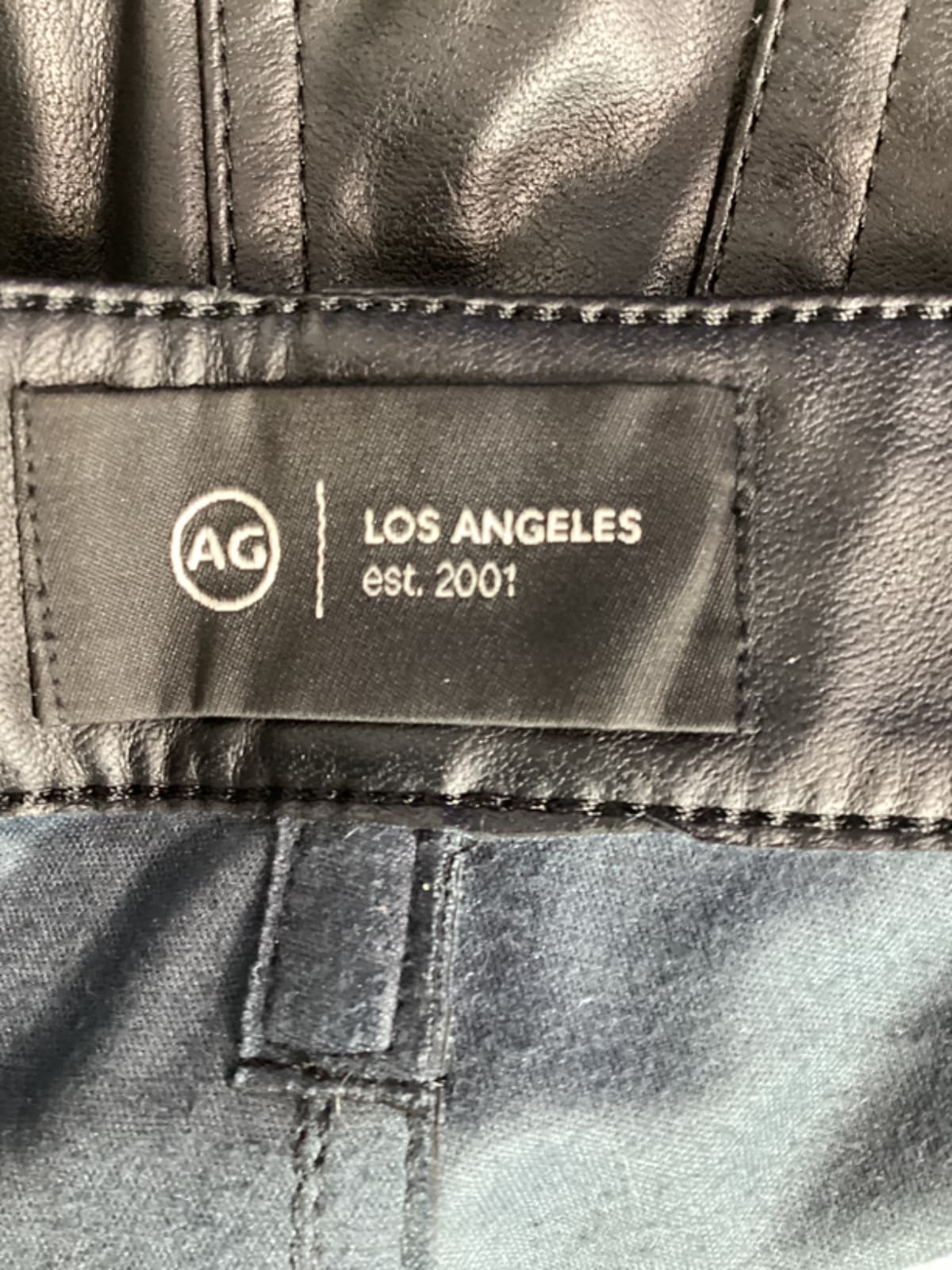 Alexxis Faux Leather Straight In Super Black - Image 4