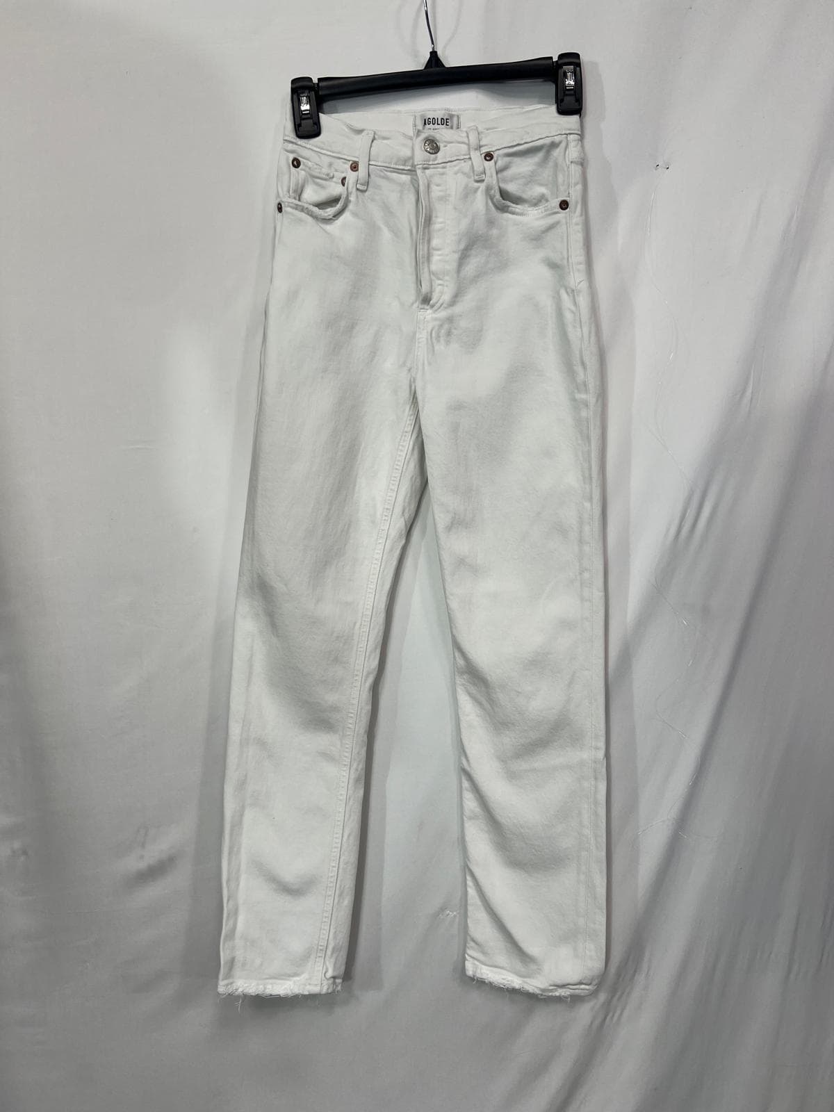Riley Long High Rise Straight In Sour Cream - Image 3
