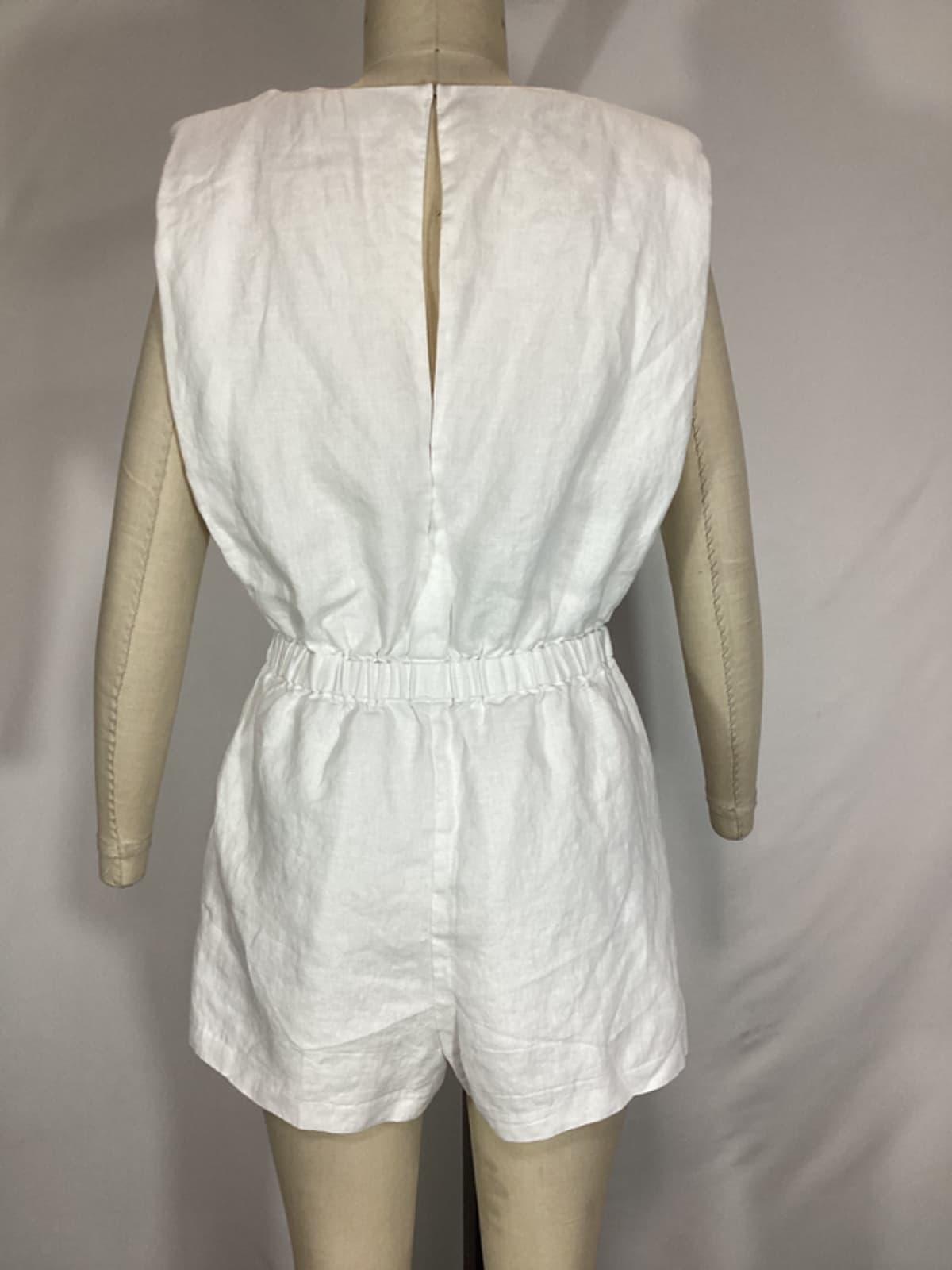 Kent Romper In White - Image 3