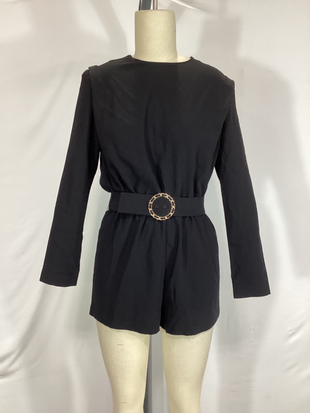 Baldwin Romper In Black - Image 3