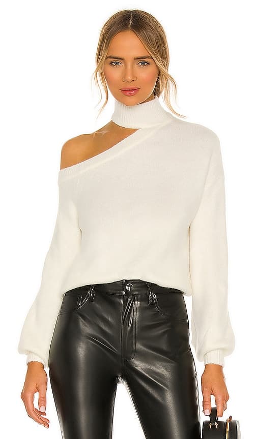 Davey Sweater In Ivory - Image 1