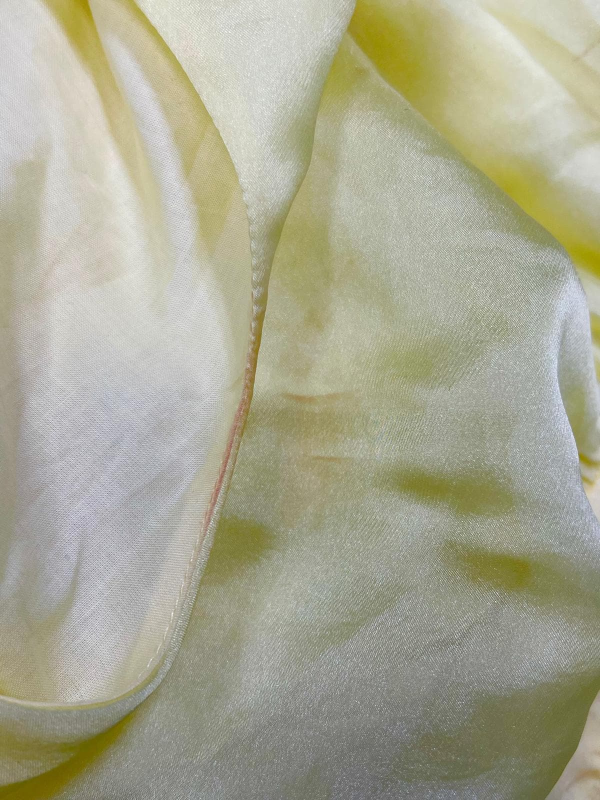 Enya Organza Mini Dress In Sunshine - Image 2