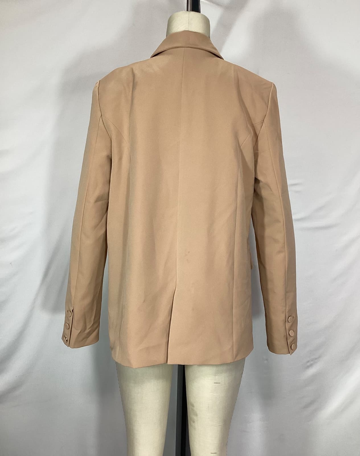 Morena Blazer In Nude Toffee - Image 3