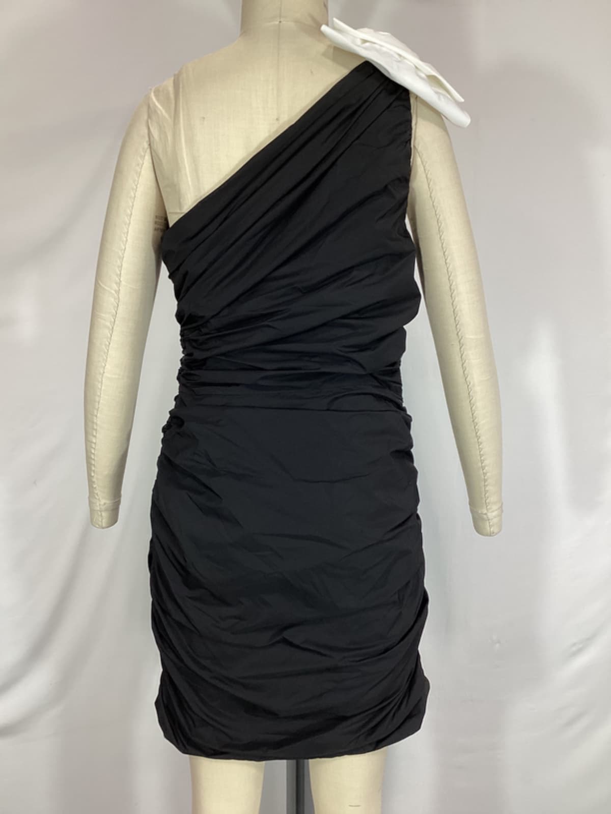 Genovia Dress In Black & White - Image 3