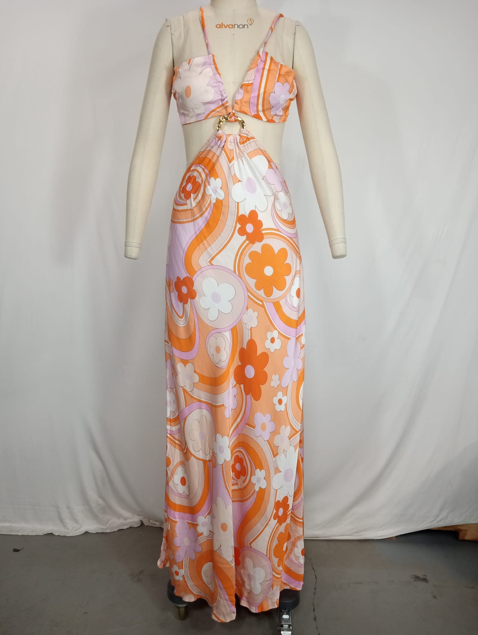 Galaxy Maxi Dress In Bloom - Image 1