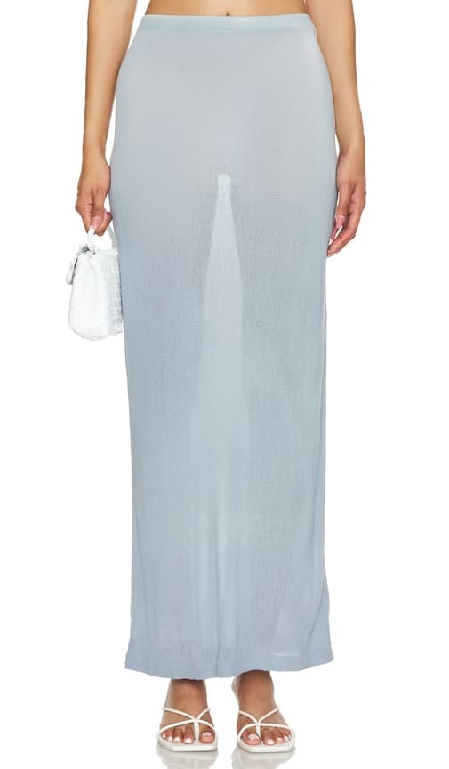 The Rio Maxi Skirt In Crystalline Cast - Image 1