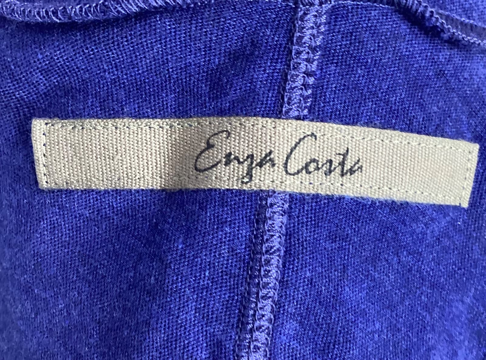 Enza Costa X Revolve Cashmere Halter Turtleneck In French Navy - Image 4