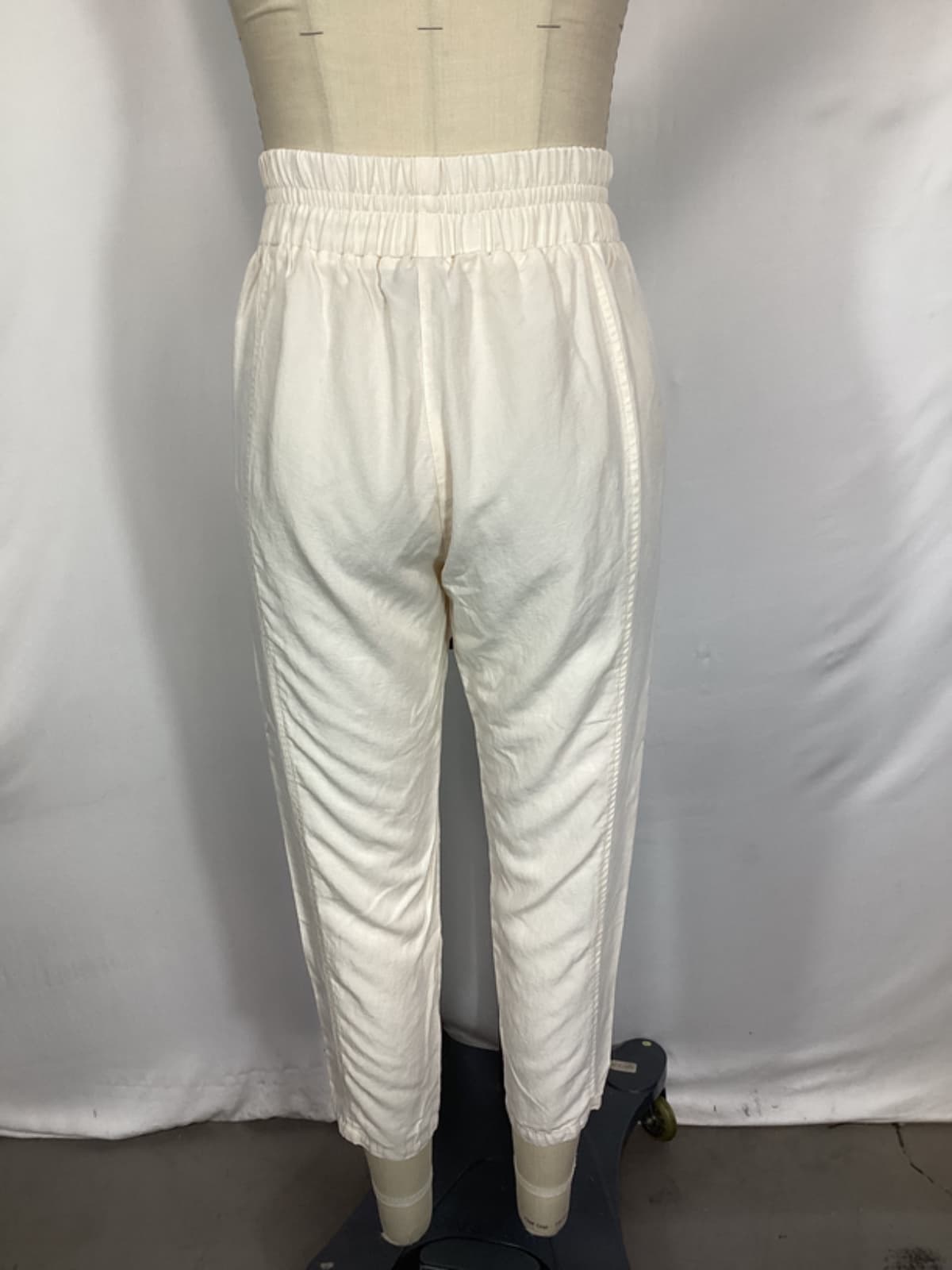 The Asher Maternity Pant In Ivory - Image 3