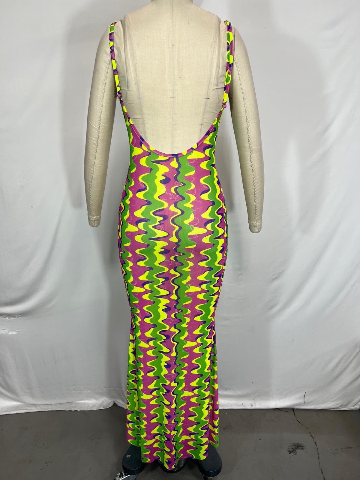 Strappy Maxi Dress In Roatan - Image 2