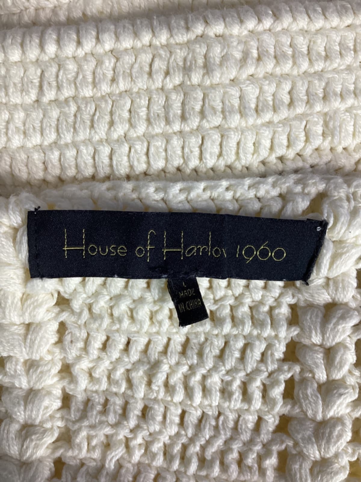 House Of Harlow 1960 X Revolve Claritza Knit Vest In Ivory - Image 4