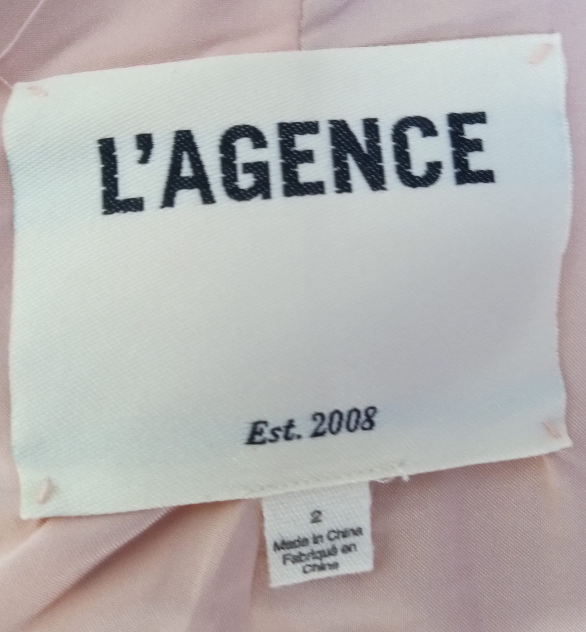 Chamberlain Blazer In Dusty Pink - Image 4