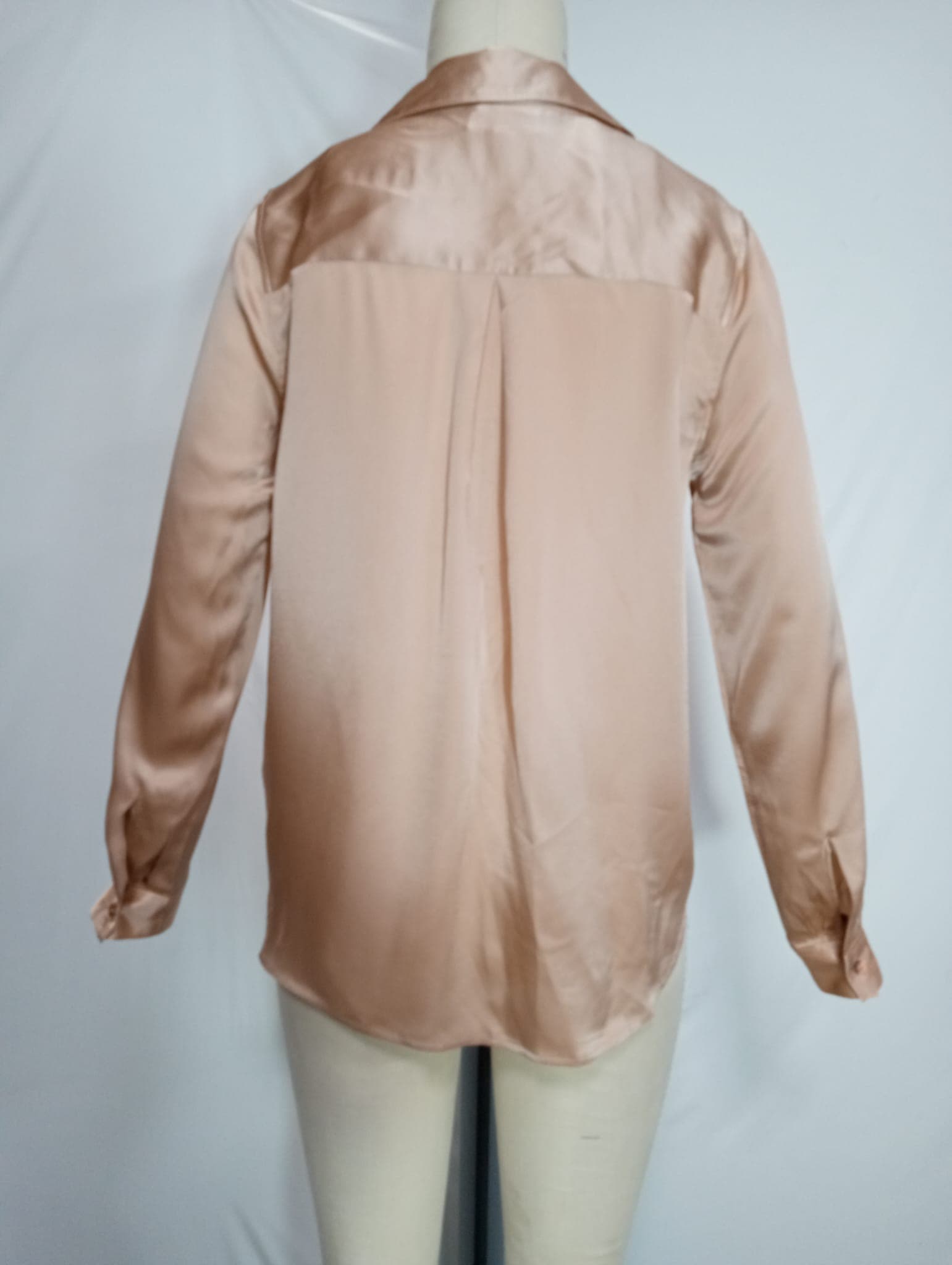Tyler Blouse In Dusty Pink - Image 2