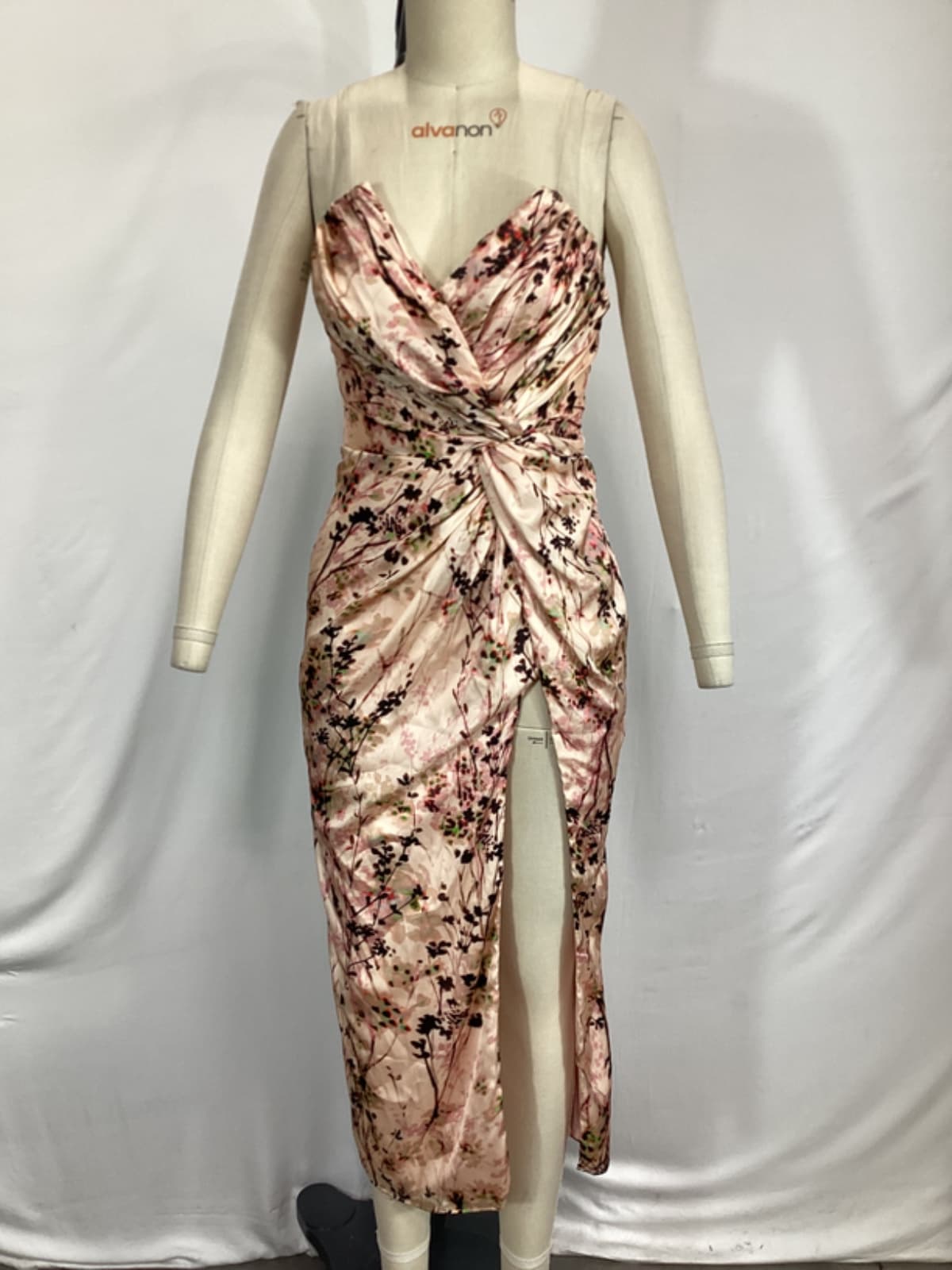 Come On Home Dress In Pink Botanical - Image 2