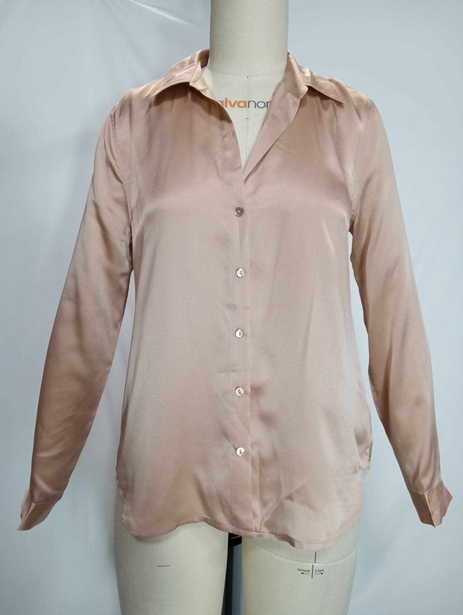 Tyler Blouse In Dusty Pink - Image 3