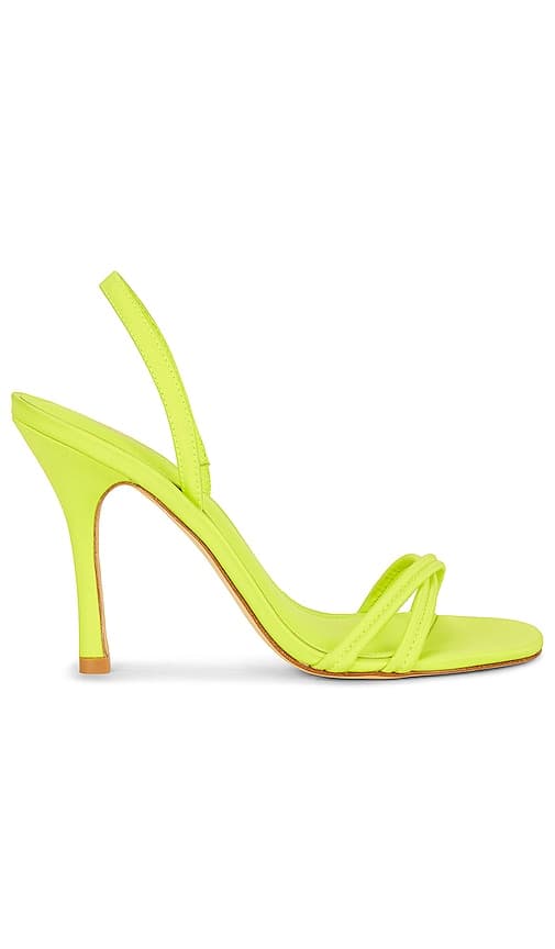 Annie Heel In Lemon - Image 1