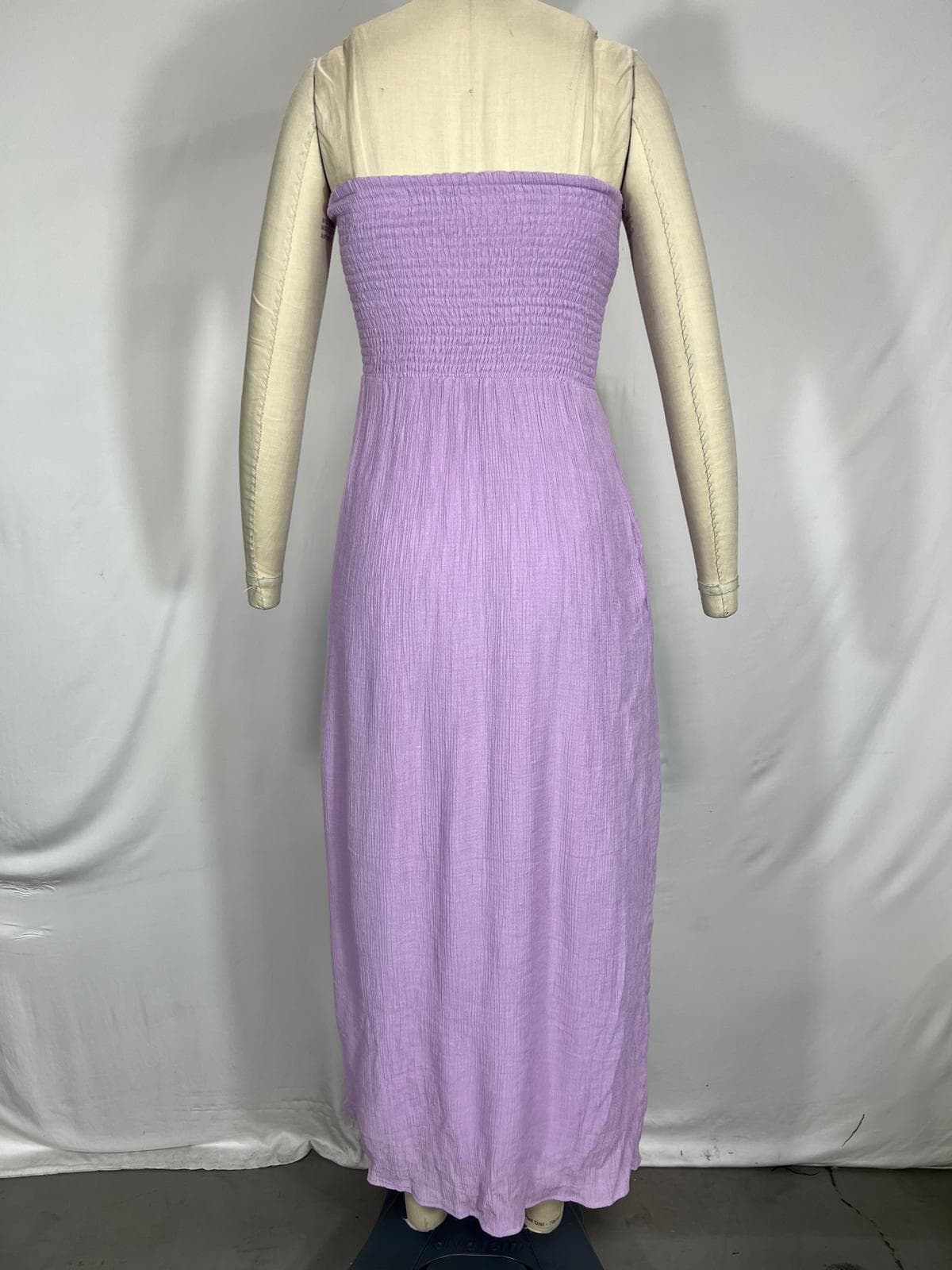 Fielle Midi Dress In Lavender Purple - Image 2