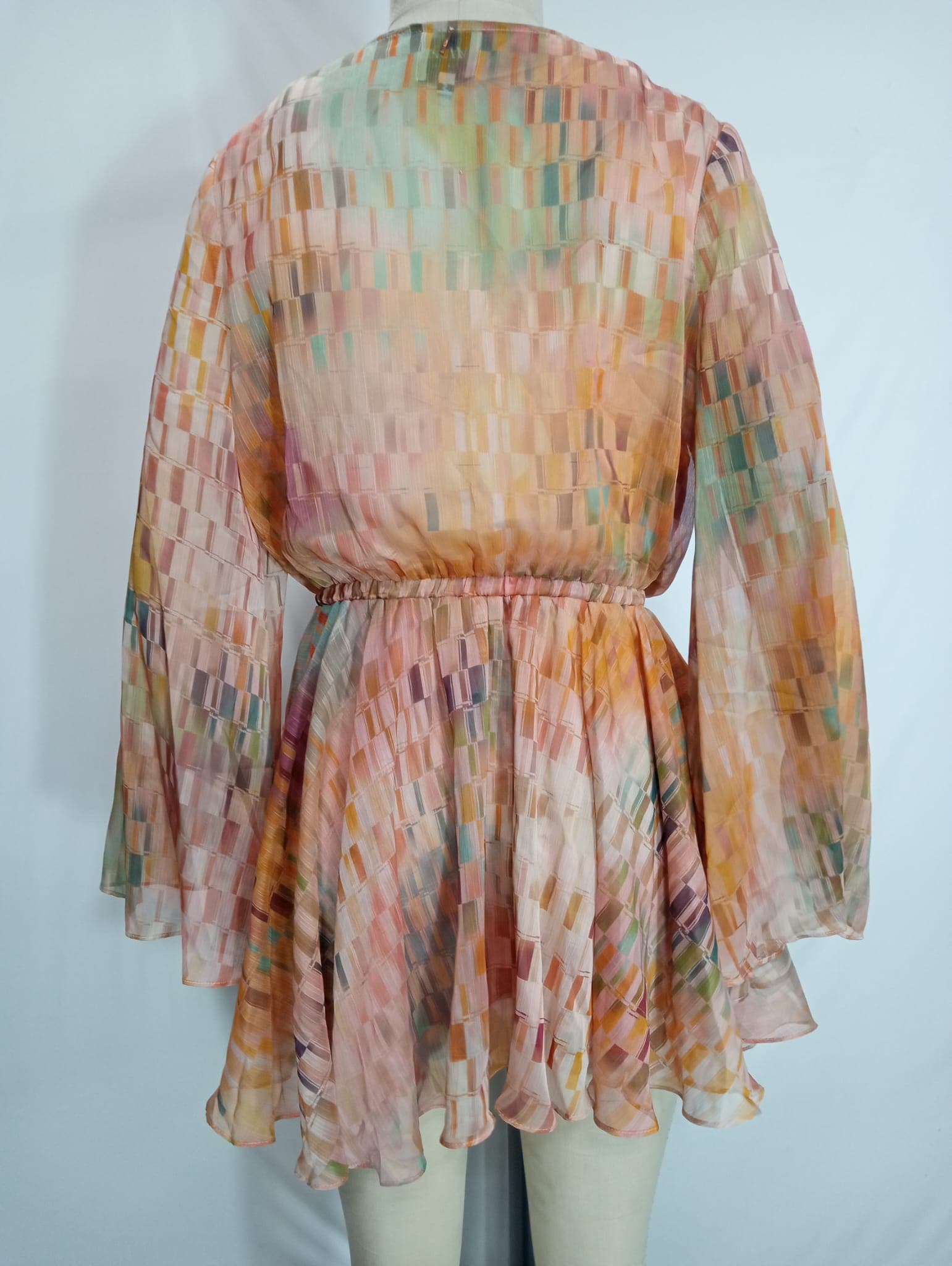 Kaia Dress In Disco Matrix - Image 3