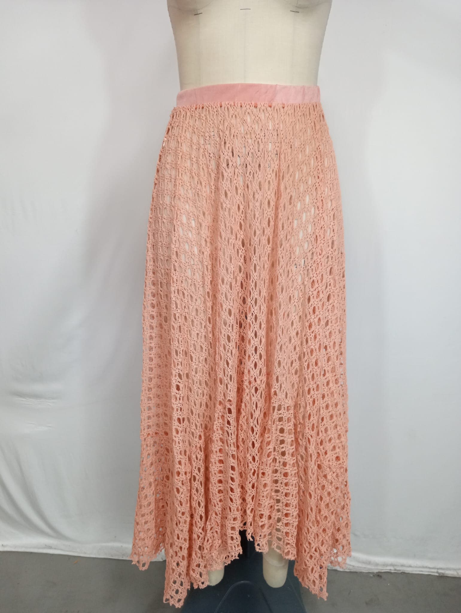 Monstera Netted Beach Skirt - Image 1