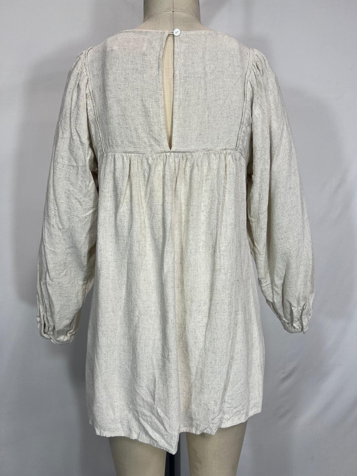 The Mayson Dress In Cream - Image 3