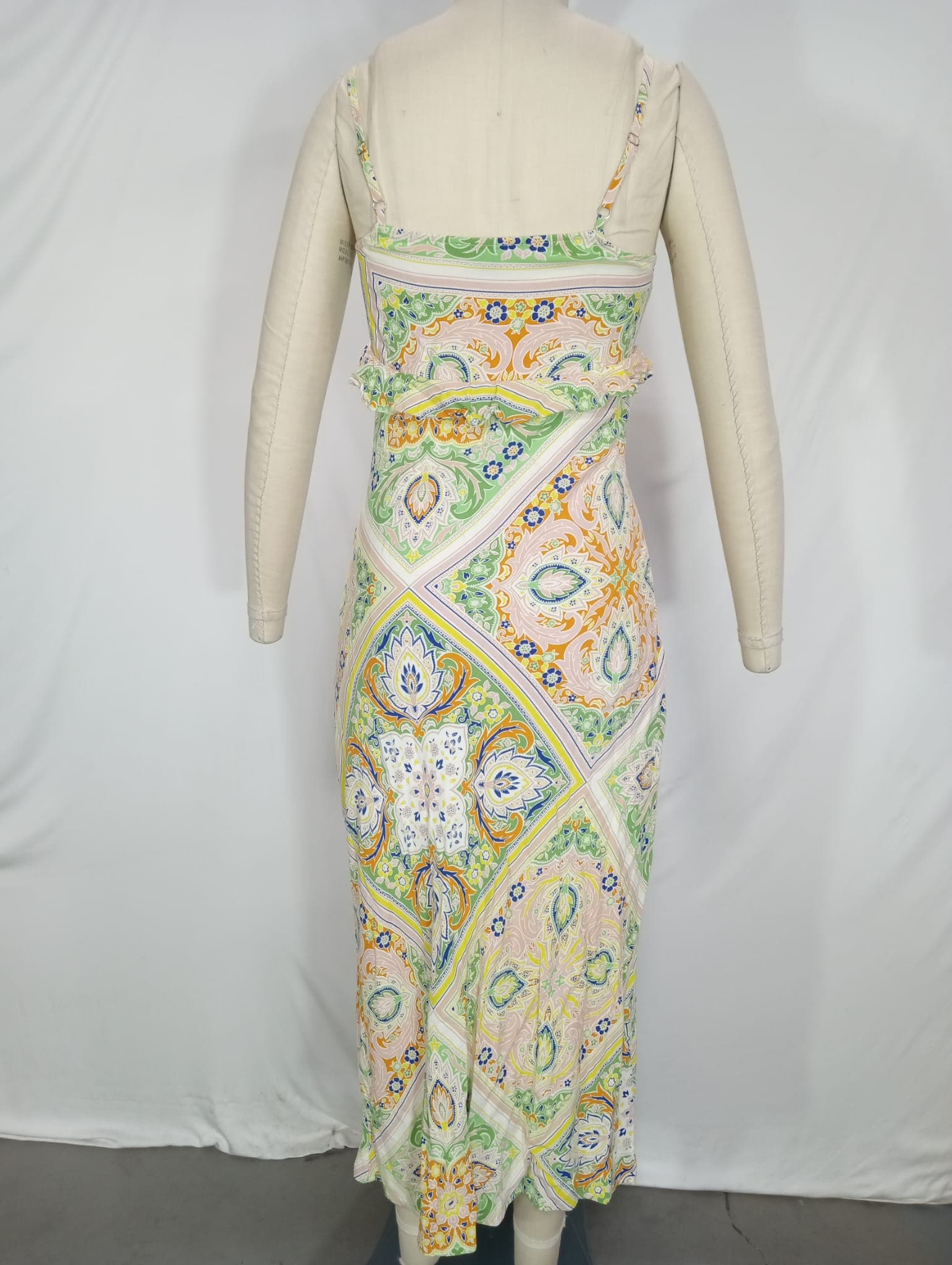Spring Favorite Slip Dress In Scarf Paisley - Image 2