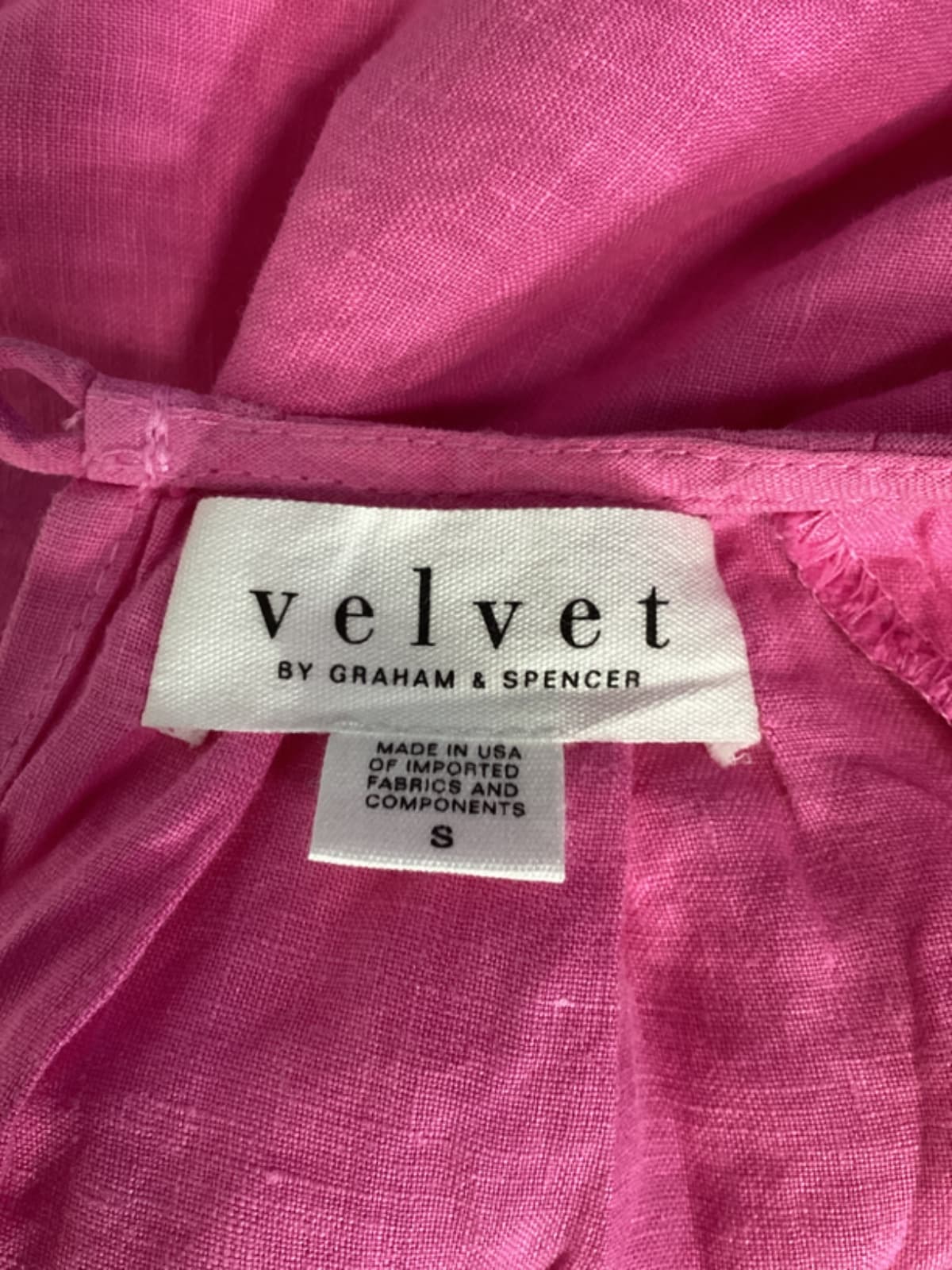 Velvet By Graham & Spencer Ava Top In Flamingo - Image 2