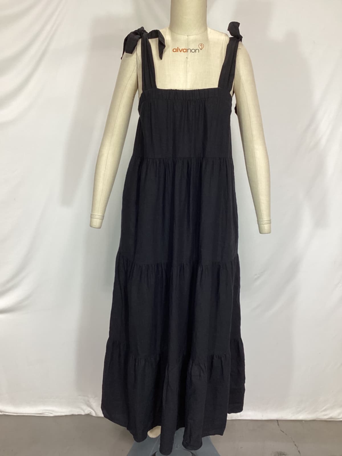 Arabella Maxi Dress In Black - Image 2