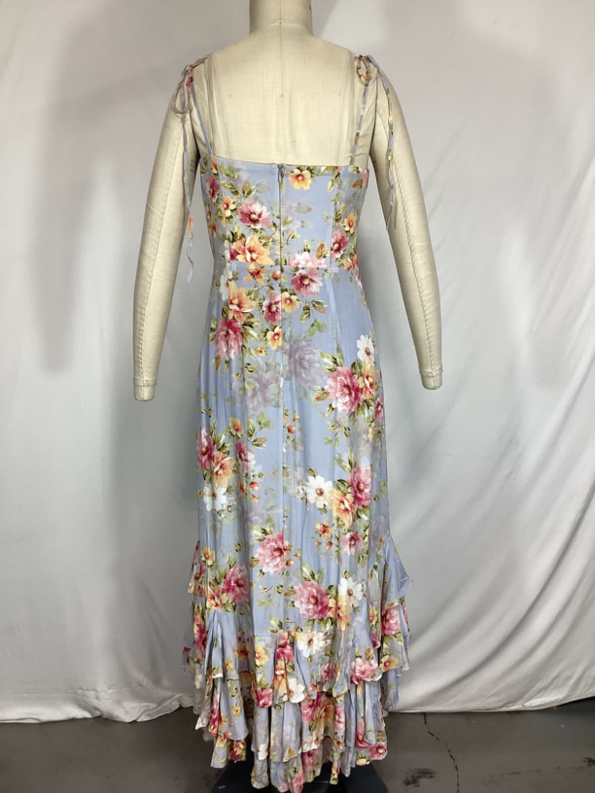 Baxter Maxi Dress In New Day Blue - Image 2