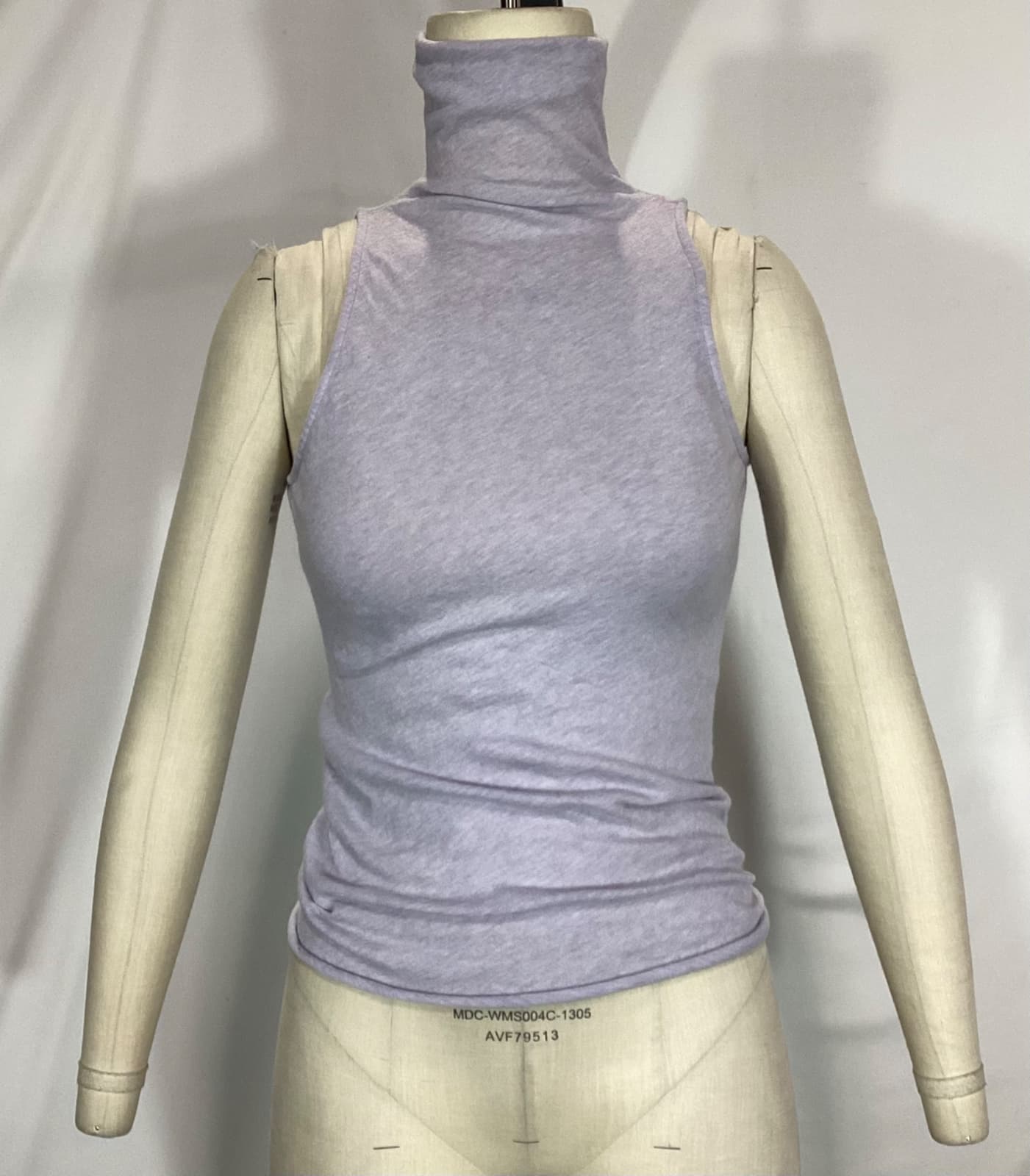 Cashmere Halter Turtleneck Tank - Image 2