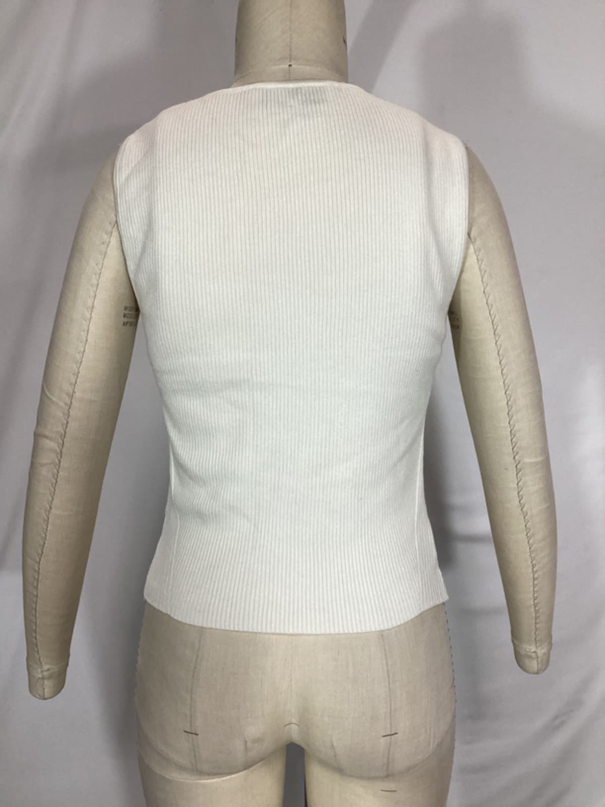 Ariana Muscle Ribbed Sweater Tank - Image 2