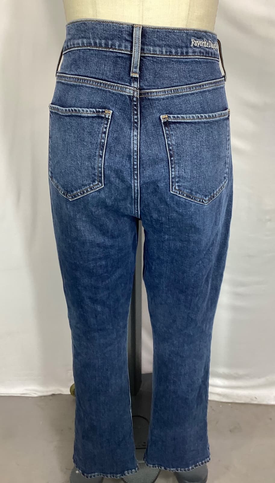 THE VALENTINA SHORTIE SUPER HIGH RISE MINI BOOTCUT - Image 3