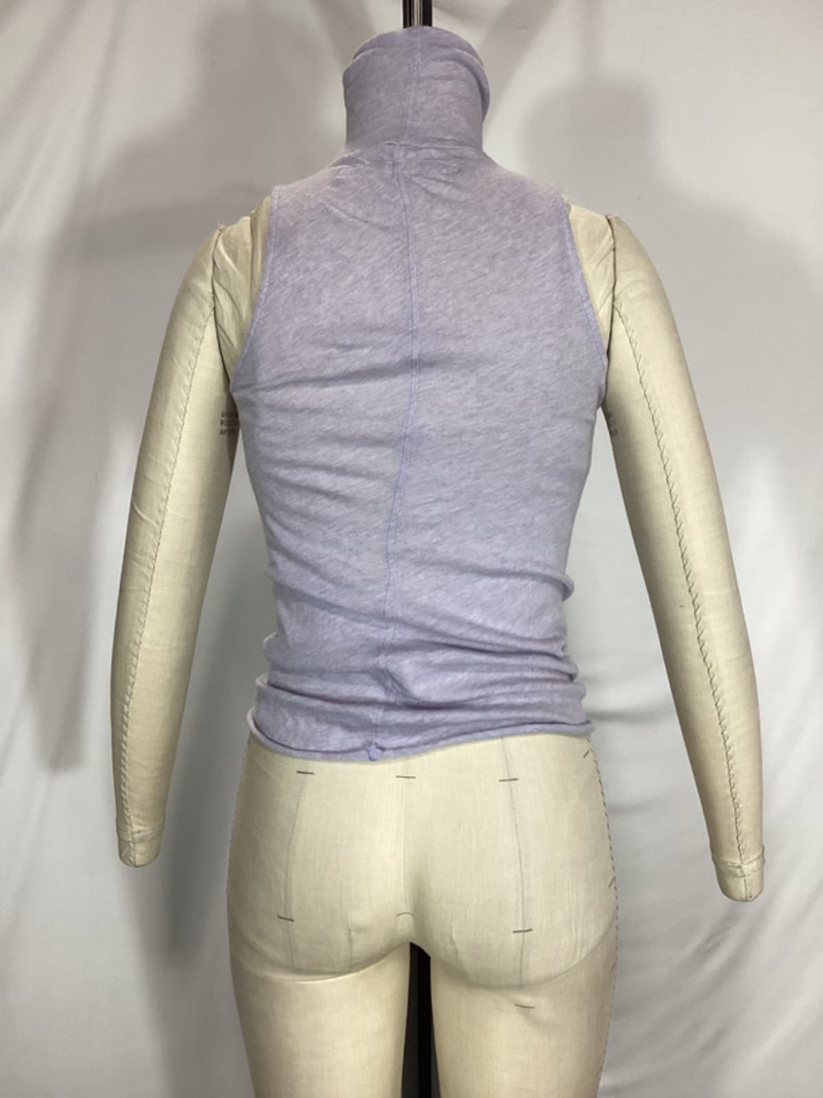Cashmere Halter Turtleneck Tank - Image 4