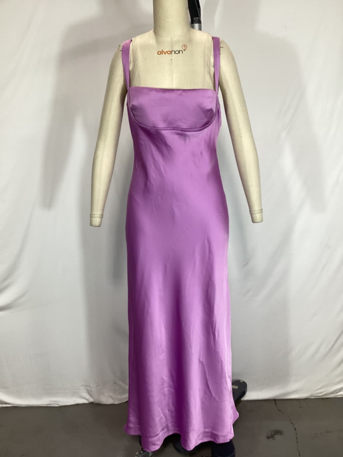 Stacie Dress In Lilac - Image 2