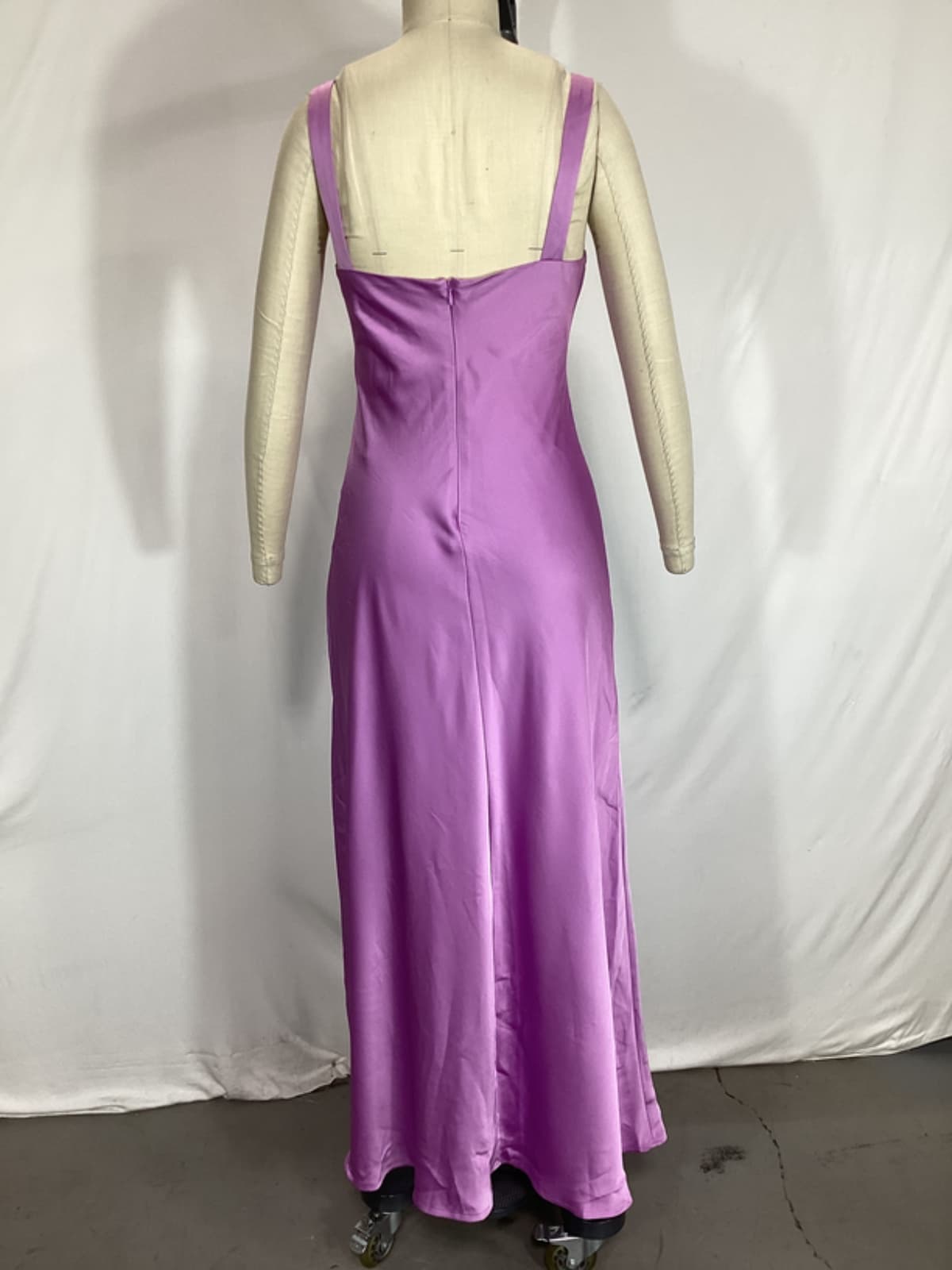 Stacie Dress In Lilac - Image 3