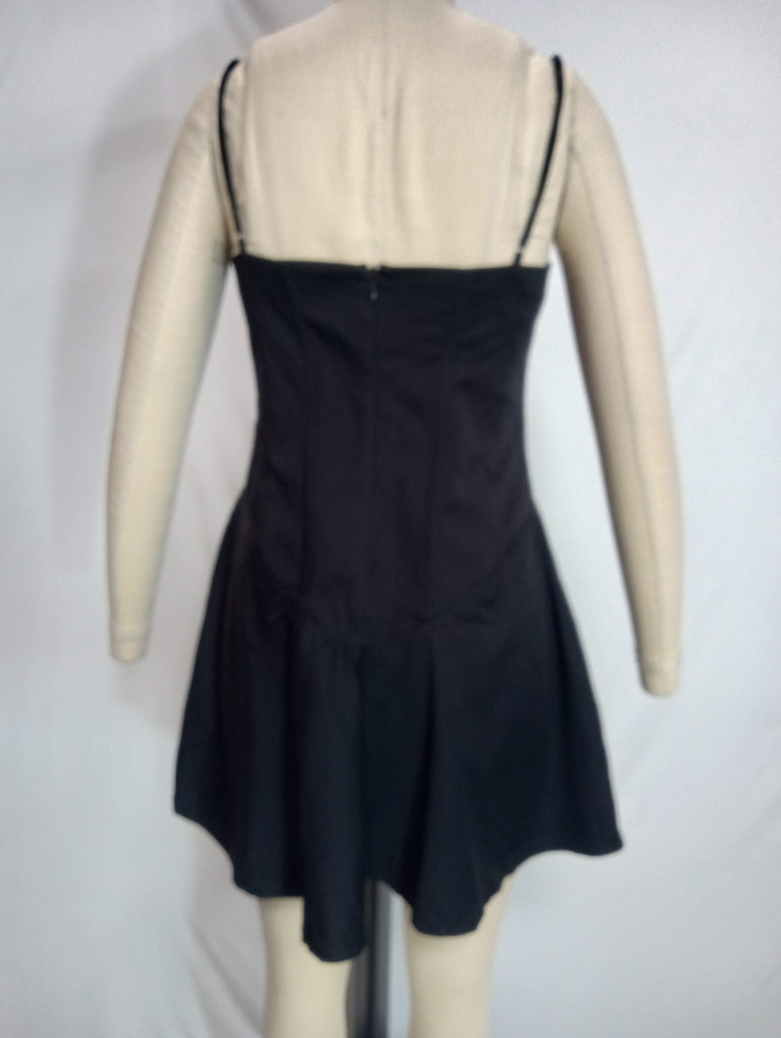 Maria Mini Dress In Black - Image 2
