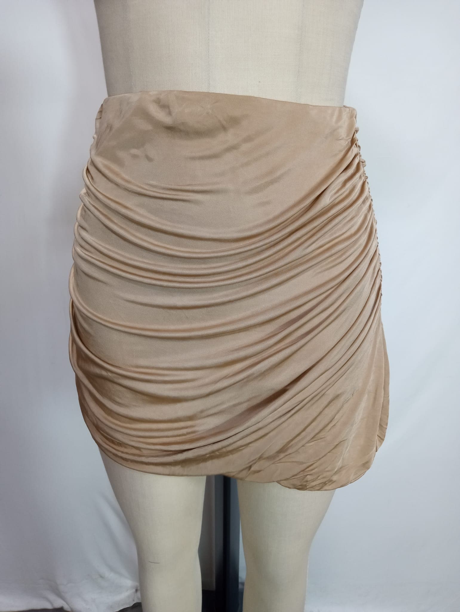 Kanda Mini Skirt In Natural - Image 3
