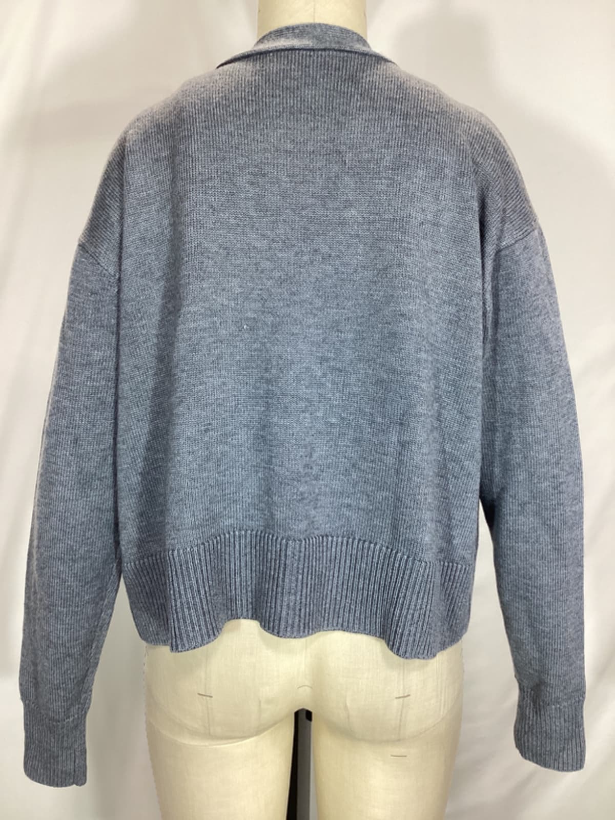 Sammie Cardigan In Charcoal Grey - Image 2