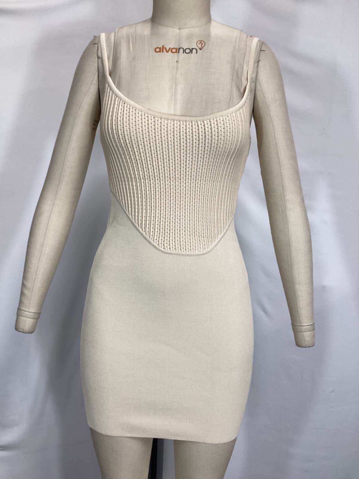 Oline Mini Knit Dress - Image 3