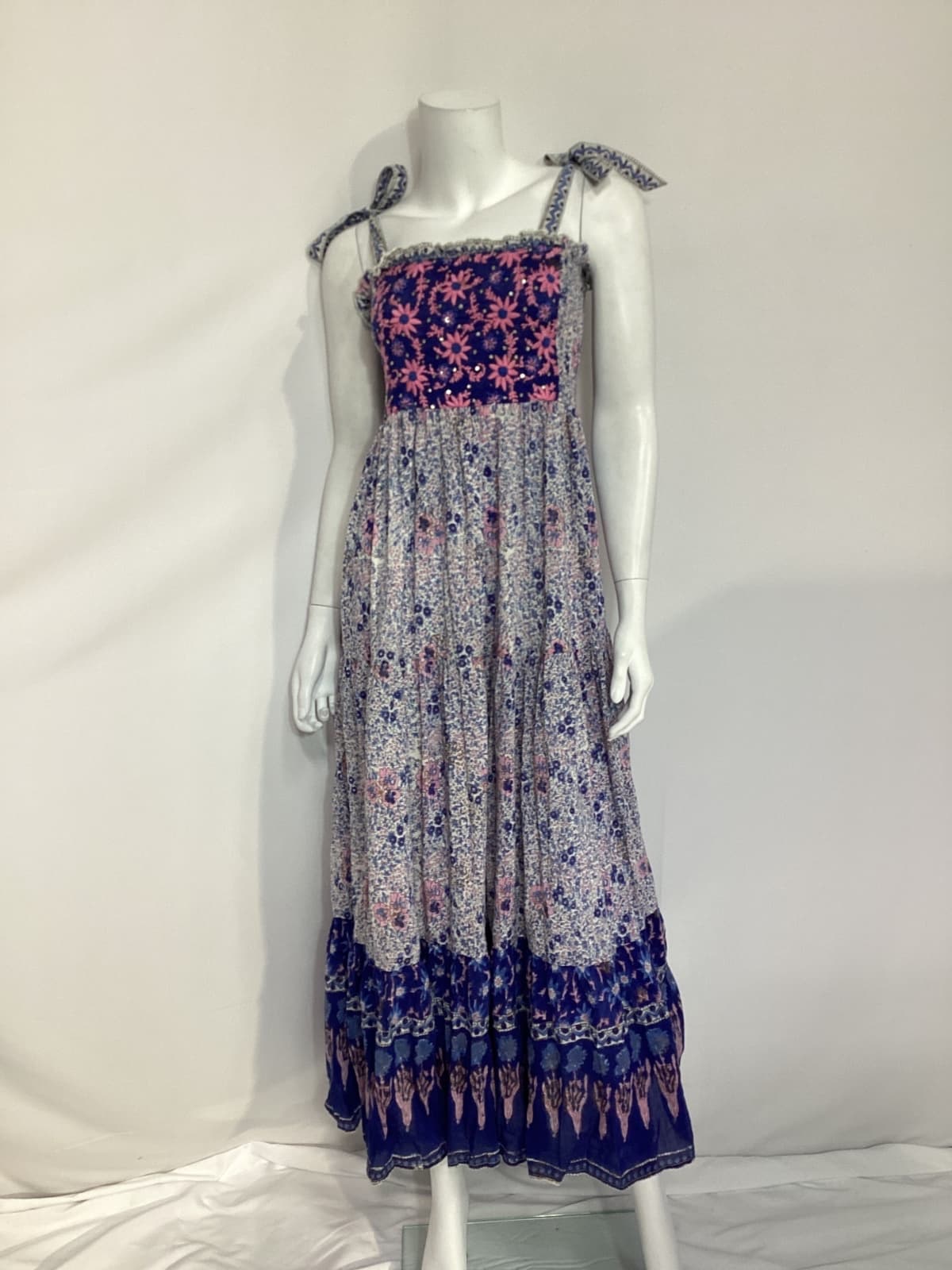 Smocked Midi Dress - Image 3