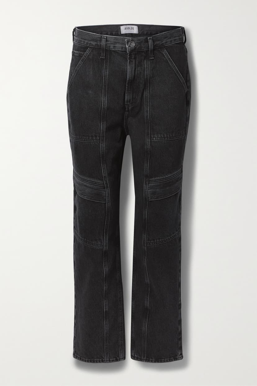 Cooper Cargo High-Rise Straight-Leg Organic Jeans - Image 1