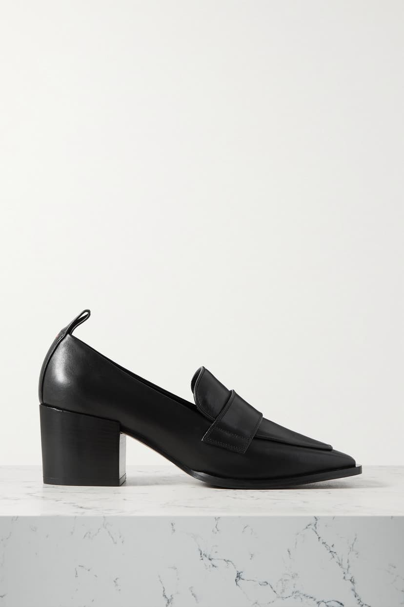 Anka Leather Loafers - Image 1
