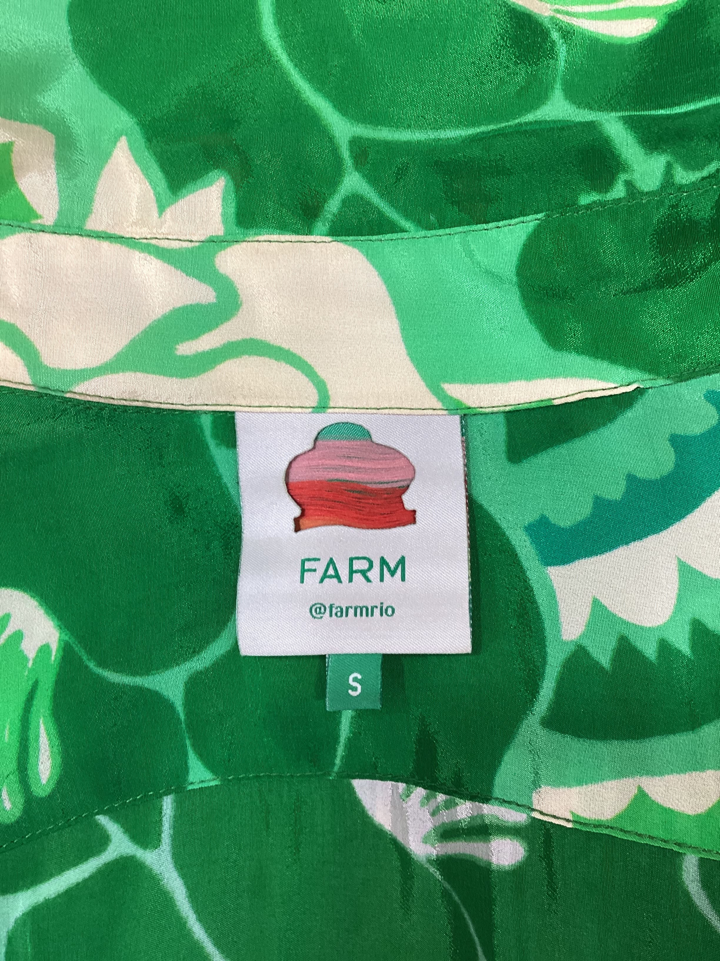 Printed Satin Shirt - Image 4