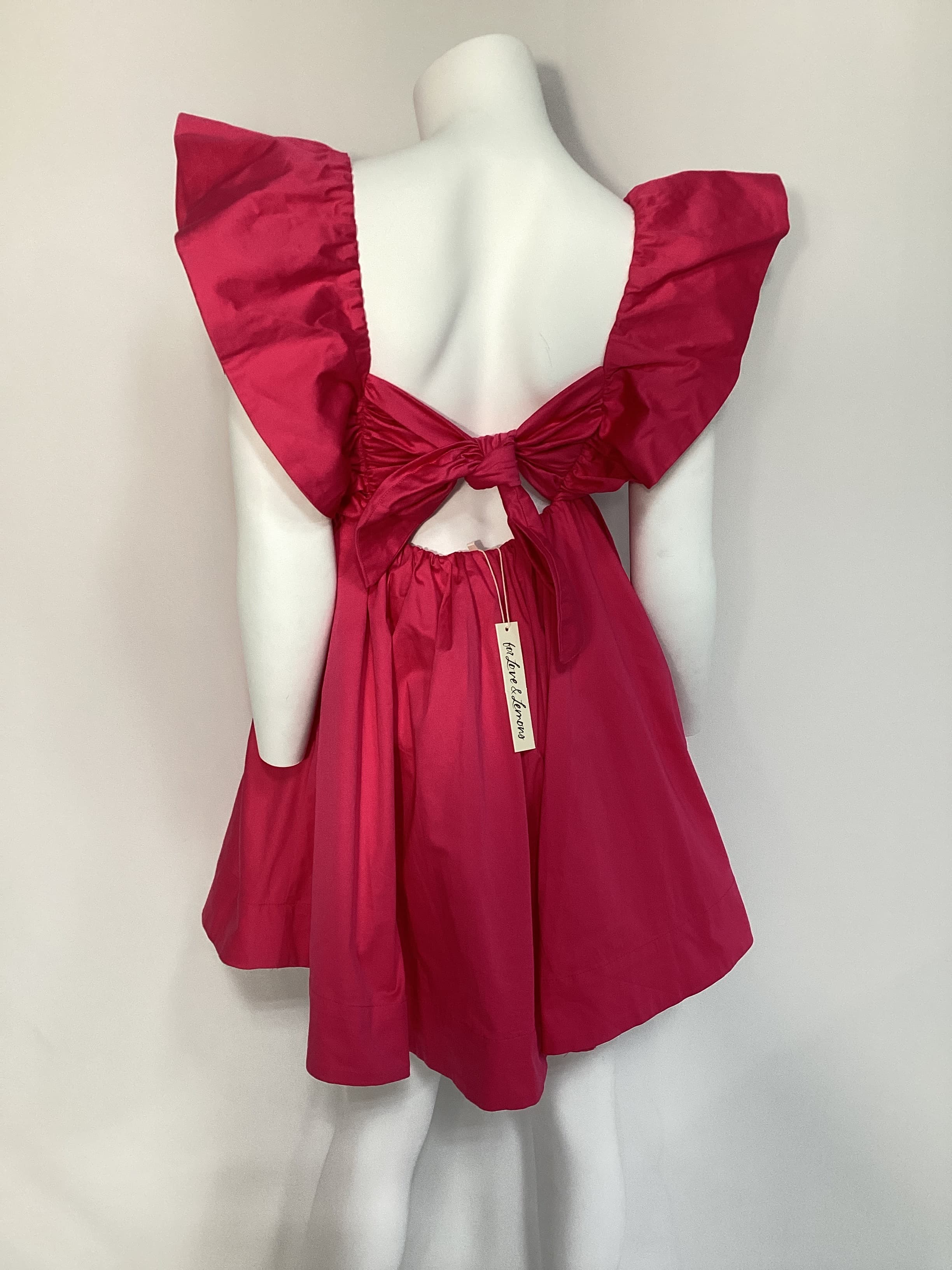 Clementine Mini Dress In Pink - Image 2