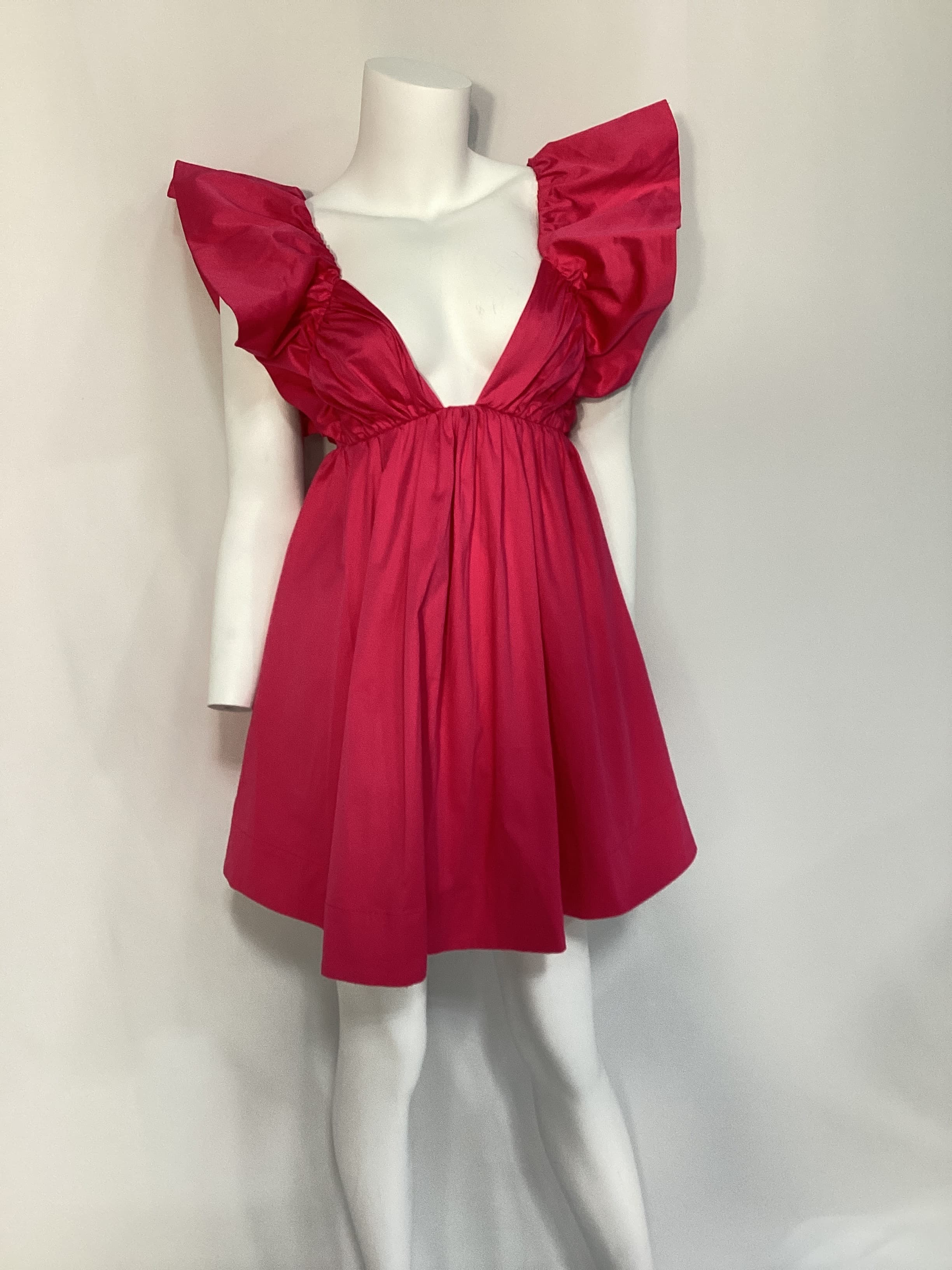 Clementine Mini Dress In Pink - Image 3